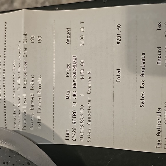 AIR JORDAN 10 RETRO SMOKE GRAY/BLACK/WHITE - Picture 9 of 11